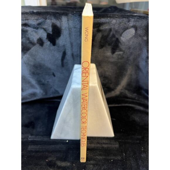 Oriental Watercolor Techniques By Frederick Wong Softcover 1983 First Printing - Picture 2 of 12